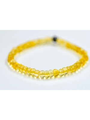 Doğaltaş Sitrin Taşı Bileklik (Bolluk, Bereket ve Para Taşı)