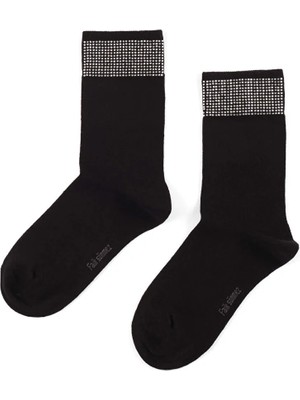 Faik Sönmez Taş Detaylı Soket Çorap S26CRP016