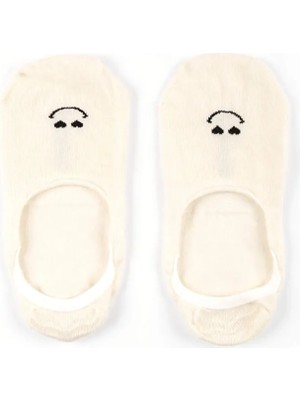 Faik Sönmez Gülen Yüz Emojili Babet Çorap S26CRP006