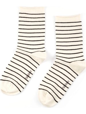 Faik Sönmez Çizgi Jakarlı Soket Çorap S26CRP015