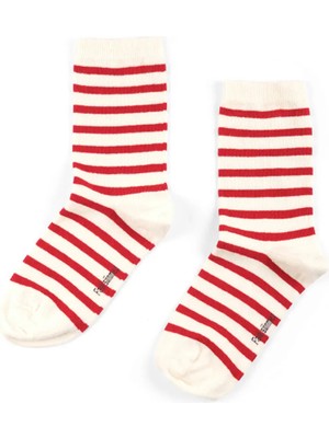 Faik Sönmez Çizgi Jakarlı Soket Çorap S26CRP017