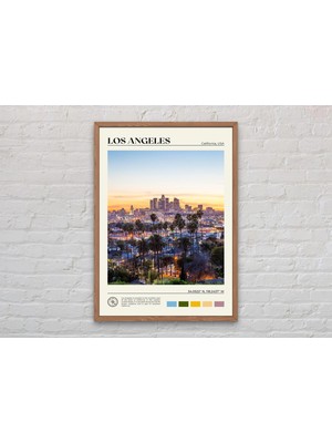 Ninastore Gerçek Fotoğraf/ Los Angeles Baskısı/ Los Angeles Duvar Sanatı/ Los Angeles Posteri/ Los Angeles Fot