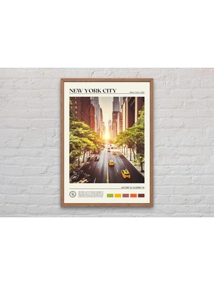 Ninastore Gerçek Fotoğraf/ New York Şehri Baskısı/ New York Duvar Sanatı/ New York Posteri/ New York Fotoğrafı