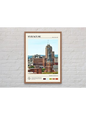 Ninastore Gerçek Fotoğraf/ Syracuse Baskısı/ Syracuse Duvar Sanatı/ Syracuse Posteri/ Syracuse Fotoğrafı/ Syra
