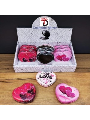 Marsilyan Kalpli Mini Cep Aynası