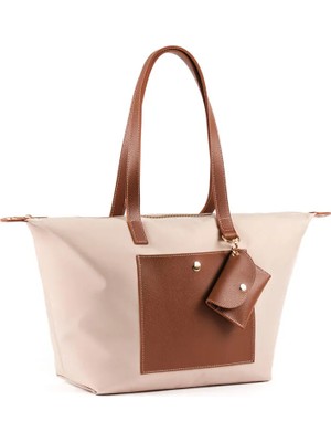 Faik Sönmez Suni Deri Garnili Omuz Çantası S26CNT004