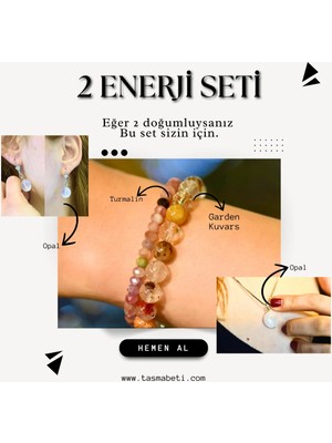 Doğaltaş Numerolojik 2 Enerjisi Seti – Bağ Kur, Yumuşa, Gücünü Zarafetten Al