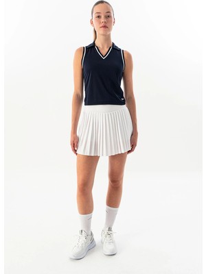 Maraton Regular Kadın Polo Yaka  Navy Atlet