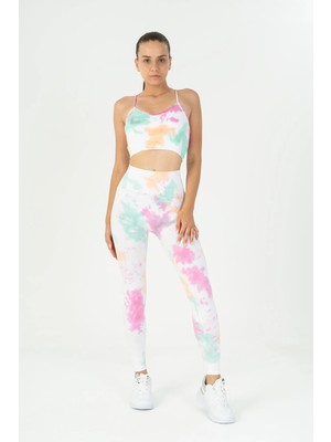 Maraton Slimfit Kadın V Yaka  Pembe- Bra