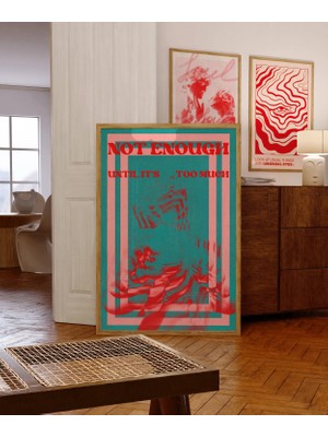 Ninastore Gradyan Psikedelik Sanat Baskısı: 70'ler Retro Trippy Poster (Dijital Indirme)