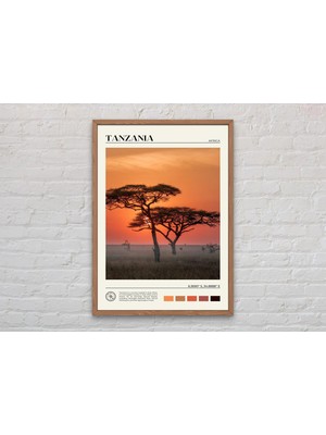 Ninastore Gerçek Fotoğraf/ Tanzanya Baskısı/ Tanzanya Duvar Sanatı/ Tanzanya Posteri/ Tanzanya Fotoğrafı/ Tanz