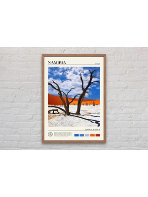 Ninastore Gerçek Fotoğraf/ Namibya Baskısı/ Namibya Duvar Sanatı/ Namibya Posteri/ Namibya Fotoğrafı/ Namibya