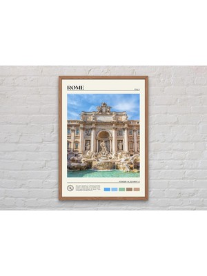 Ninastore Gerçek Fotoğraf/ Roma Baskısı/ Roma Duvar Sanatı/ Roma Posteri/ Roma Fotoğrafı/ Roma Poster Baskısı/