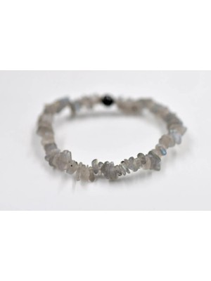 Doğaltaş Labradorit Kırıktaş Bileklik