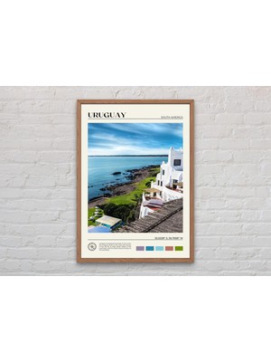 Ninastore Gerçek Fotoğraf/ Uruguay Baskısı/ Uruguay Duvar Sanatı/ Uruguay Posteri/ Uruguay Fotoğrafı/ Uruguay