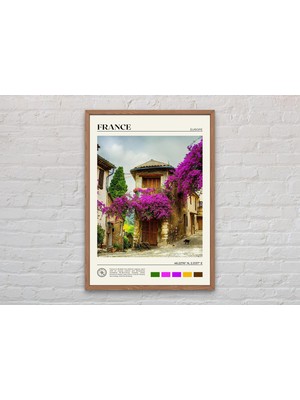 Ninastore Gerçek Fotoğraf/ Fransa Baskısı/ Fransa Duvar Sanatı/ Fransa Posteri/ Fransa Fotoğrafı/ Fransa Poste