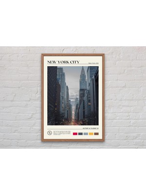 Ninastore Gerçek Fotoğraf / New York Şehri Baskısı / New York Şehri Duvar Sanatı / New York Şehri Posteri / Ne