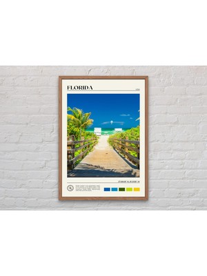 Ninastore Gerçek Fotoğraf/ Florida Baskısı/ Florida Duvar Sanatı/ Florida Posteri/ Florida Fotoğrafı/ Florida
