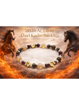 Doğaltaş 2026 At Yılına Özel Kadın Bilekliği