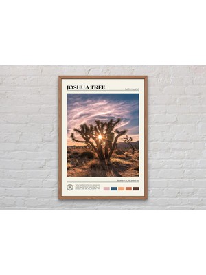 Ninastore Gerçek Fotoğraf/ Joshua Ağacı Baskısı/ Joshua Ağacı Sanatı/ Joshua Ağacı Posteri/ Joshua Ağacı Fotoğ