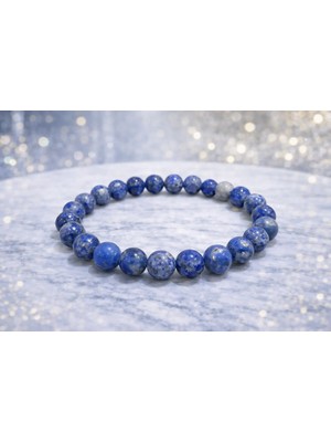 Doğaltaş Lapis Lazuli Bileklik (8mm)