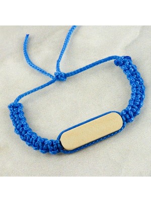 Datatek Ahşap Makrome Örgülü Bileklik