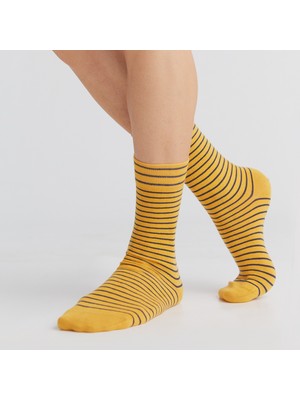 Albero Natur Unisex Gots Sertifikalı Organik Pamuk Unisex Çorap