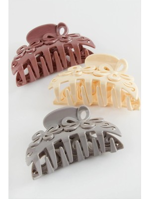 Datatek Çiçek Renkli Mandal Toka 10 cm