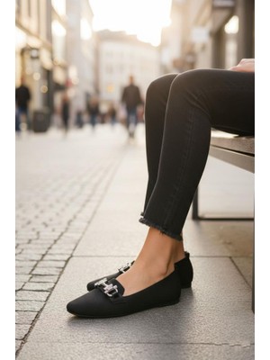 Papuçcity Sprs 03400 Kadın Günlük Keten Babet