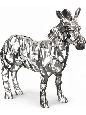 Noya Lighting Dekoratif Objeler - Modern Dekor Ürünleri - At Figürü - Biblo - Metal Lüks Dekoratif 28CM