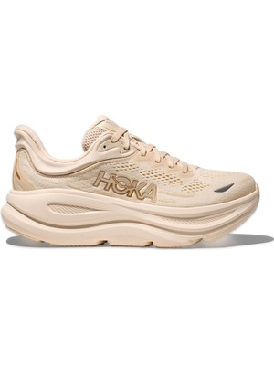 Hoka 1162012 W Bondi 9 Koşu Bej Kadın Spor Ayakkabı