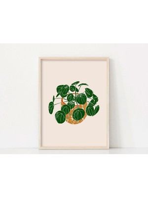 Ninastore Ev Bitkisi Sanat Baskısı/ Yazdırılabilir Botanik Sanat Dekorasyonu/ Ev Bitkisi Severler Için Duvar D