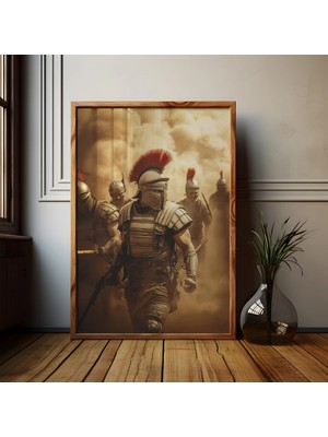 Ninastore Modern Roma Lejyoneri Posteri: Alternatif Tarih Sanatı