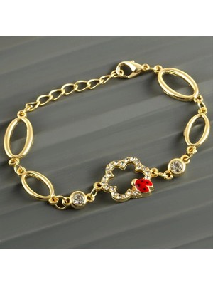 Datatek Uğur Böceği Taşlı Trend Bileklik