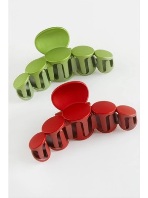 Datatek Yuvarlak Mat Renkli Mandal Toka 10 cm