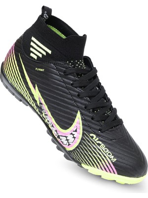 Kaptan Junior Yarı Profesyonel Çoraplı Çim- Halı Saha Kauçuk Taban Unisex Futbol Ayakkabısı