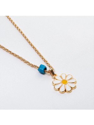 Datatek Papatya Figürlü Kolye