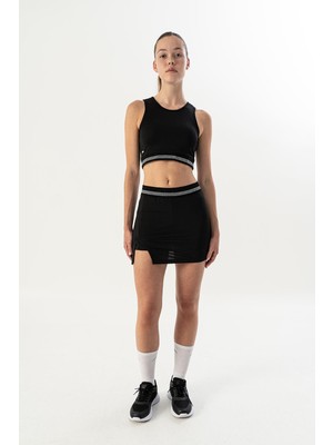 Maraton Slimfit Kadın   Siyah- Etek