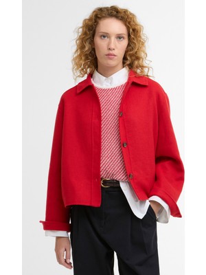 Barbour Amanda Dış Gömlek RE16 Poppy Red