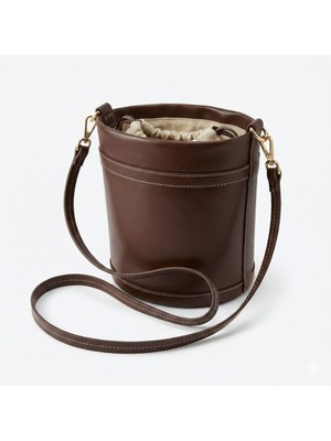 Aron Atelier Kadın Kova Model Omuz Çantası – Astarlı ve Fonksiyonel Tasarım