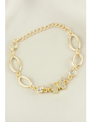 Datatek Kelebek Taşlı Trend Bileklik