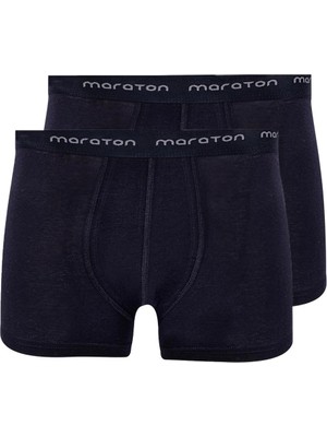 Maraton 2'li Erkek   Lacivert- Boxer