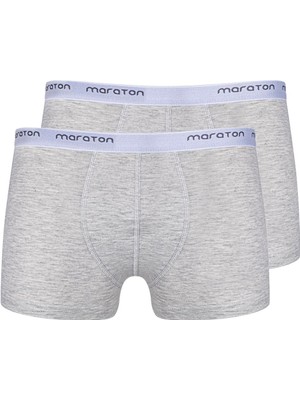 Maraton 2'li Erkek   Ekru Boxer