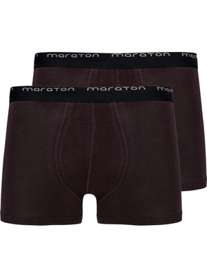 Maraton 2'Lİ Erkek   Kahverengi Boxer