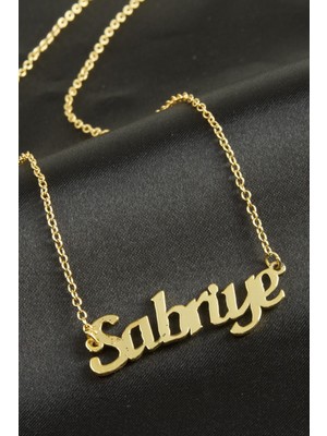Renklime Sabriye Isimli Kolye (Kişiye Özel)