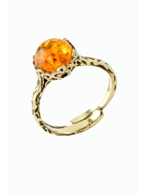 Datatek Yuvarlak Doğaltaşlı Otantik Yüzük