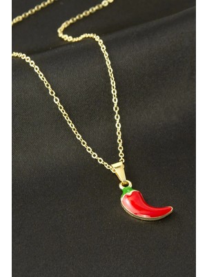 Datatek Biber Uçlu Mineli Kolye