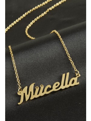 Renklime Mücella Isimli Kolye (Kişiye Özel)