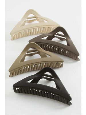 Datatek Üçgen Renkli Mandal Toka 12 cm