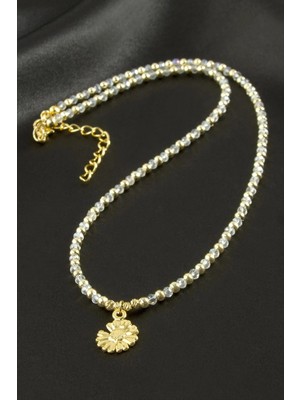 Datatek Papatya Kristal Kolye